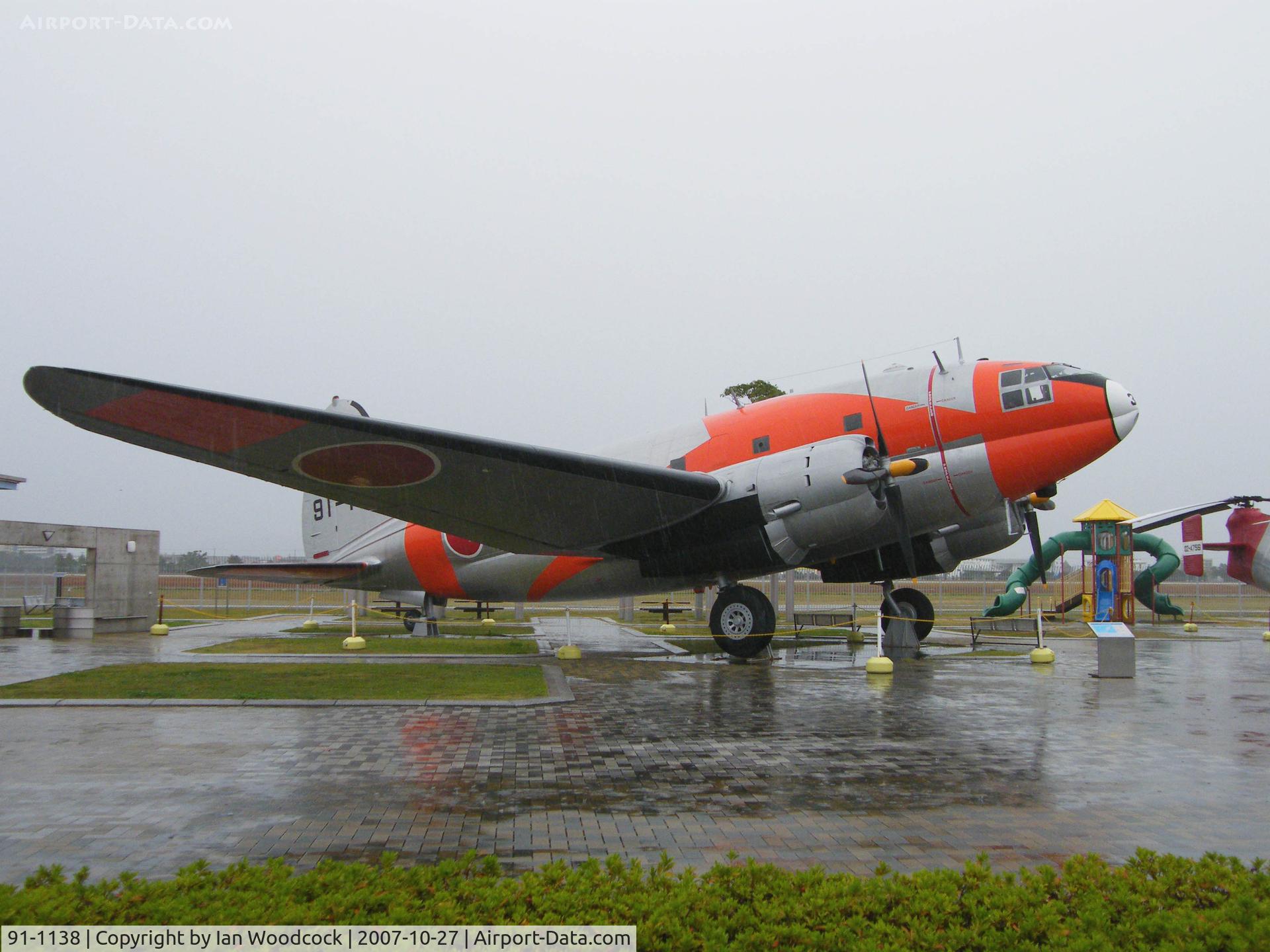 91-1138, 1942 Curtiss C-46A Commando C/N 30553, Curtiss C-46/Hamamatsu,JASDF Museum,Preserved
