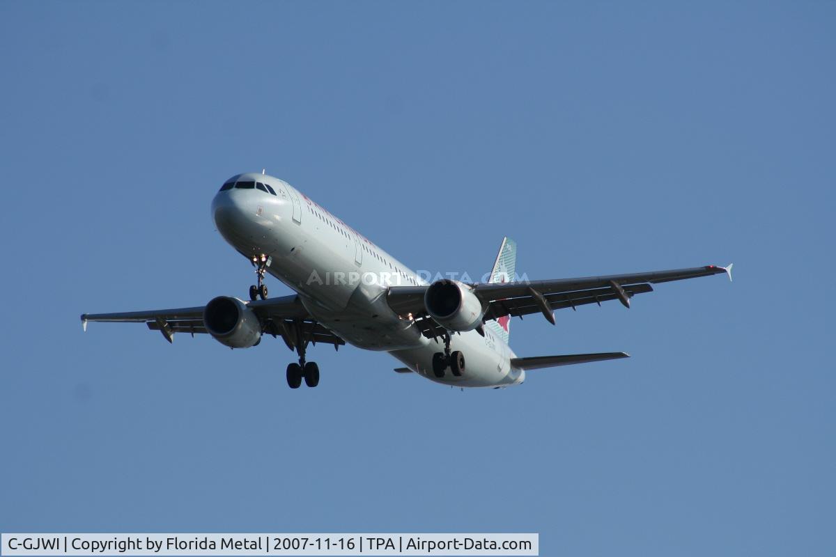 C-GJWI, 2002 Airbus A321-211 C/N 1772, Air Canada