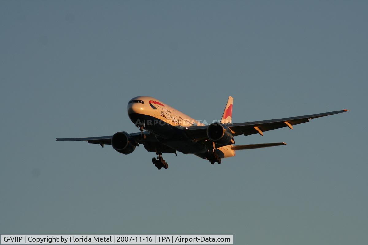 G-VIIP, 1999 Boeing 777-236 C/N 29321, British