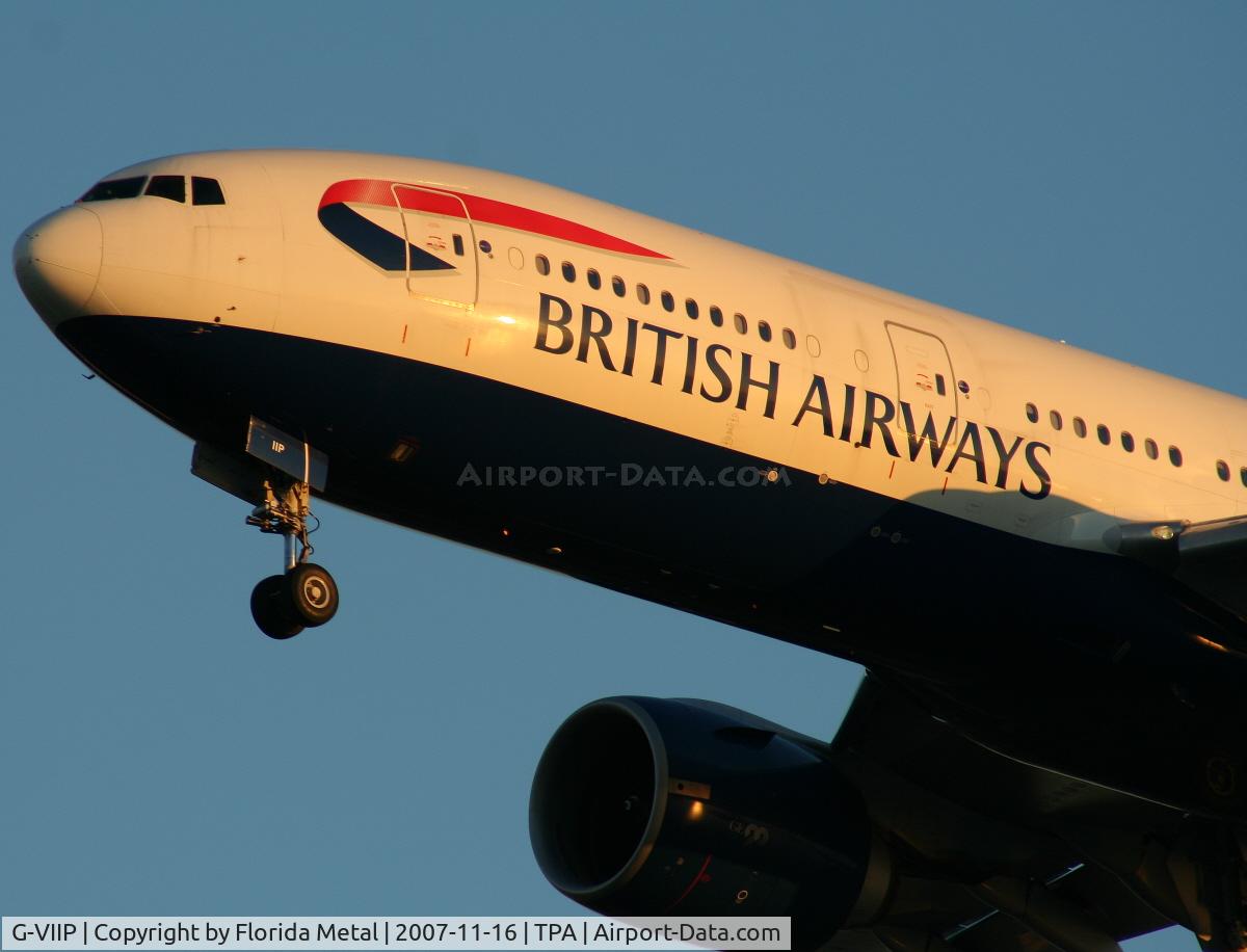 G-VIIP, 1999 Boeing 777-236 C/N 29321, British