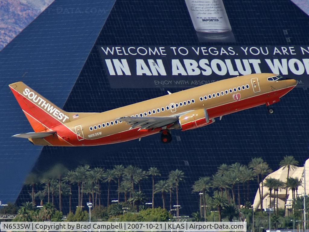 N653SW, 1997 Boeing 737-3H4 C/N 28398, Southwest Airlines / 1997 Boeing 737-3H4