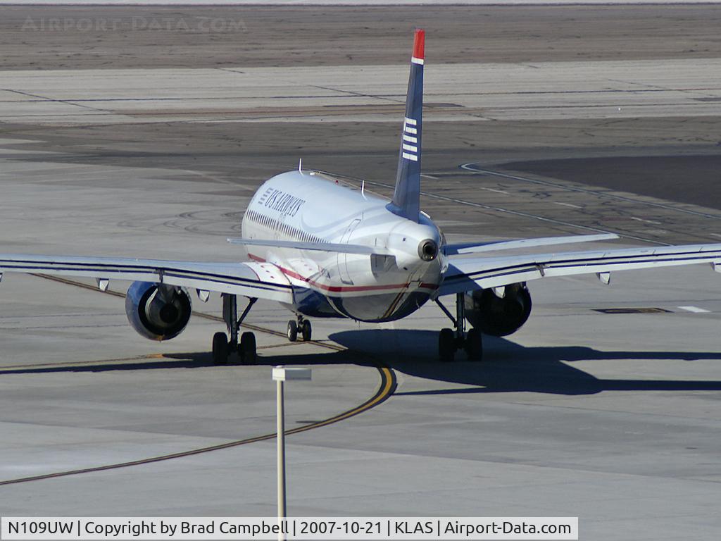 N109UW, 1999 Airbus A320-214 C/N 1065, US Airways / 1999 Airbus Industrie A320-214