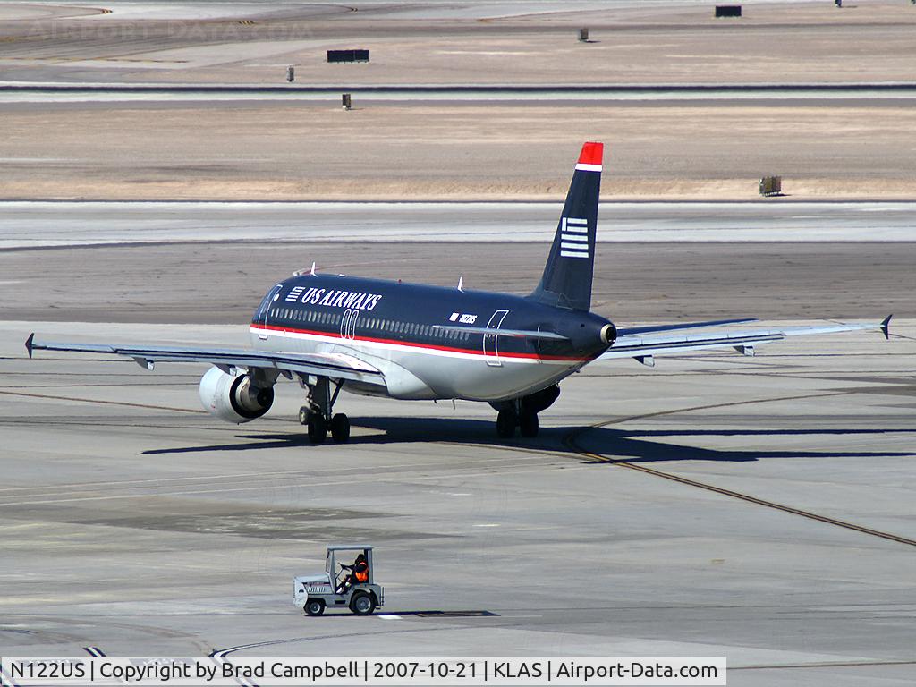 N122US, 2000 Airbus A320-214 C/N 1298, US Airways / 2000 Airbus Industrie A320-214