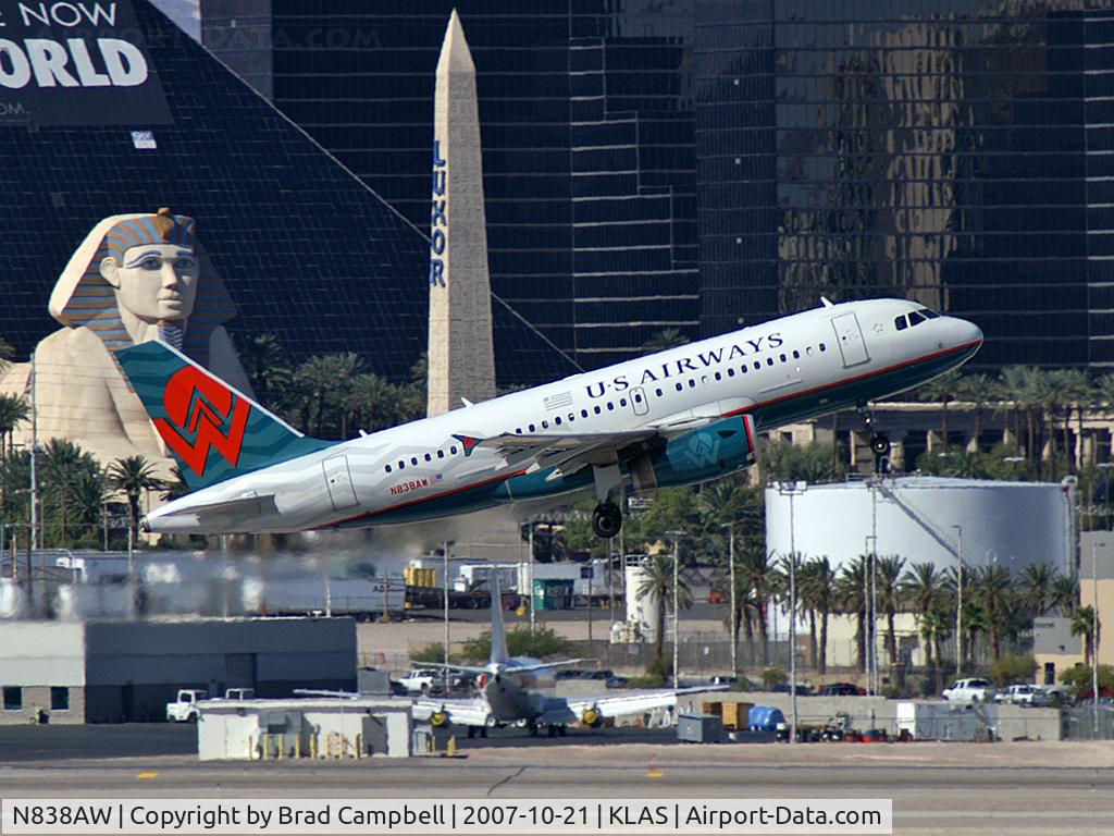 N838AW, 2005 Airbus A319-132 C/N 2615, US Airways / 2005 Airbus A319-132