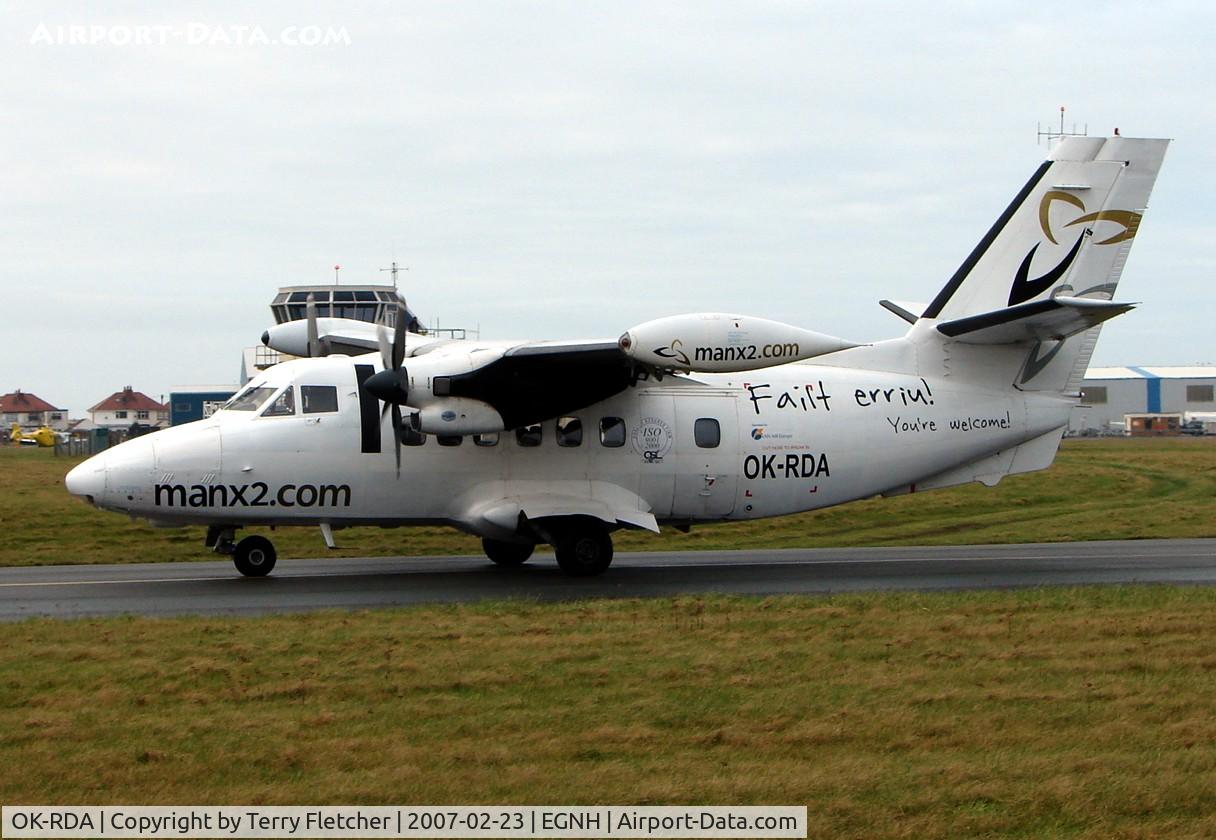 OK-RDA, 1986 Let L-410UVP-E5 Turbolet C/N 861813, Based in the Isle of Man