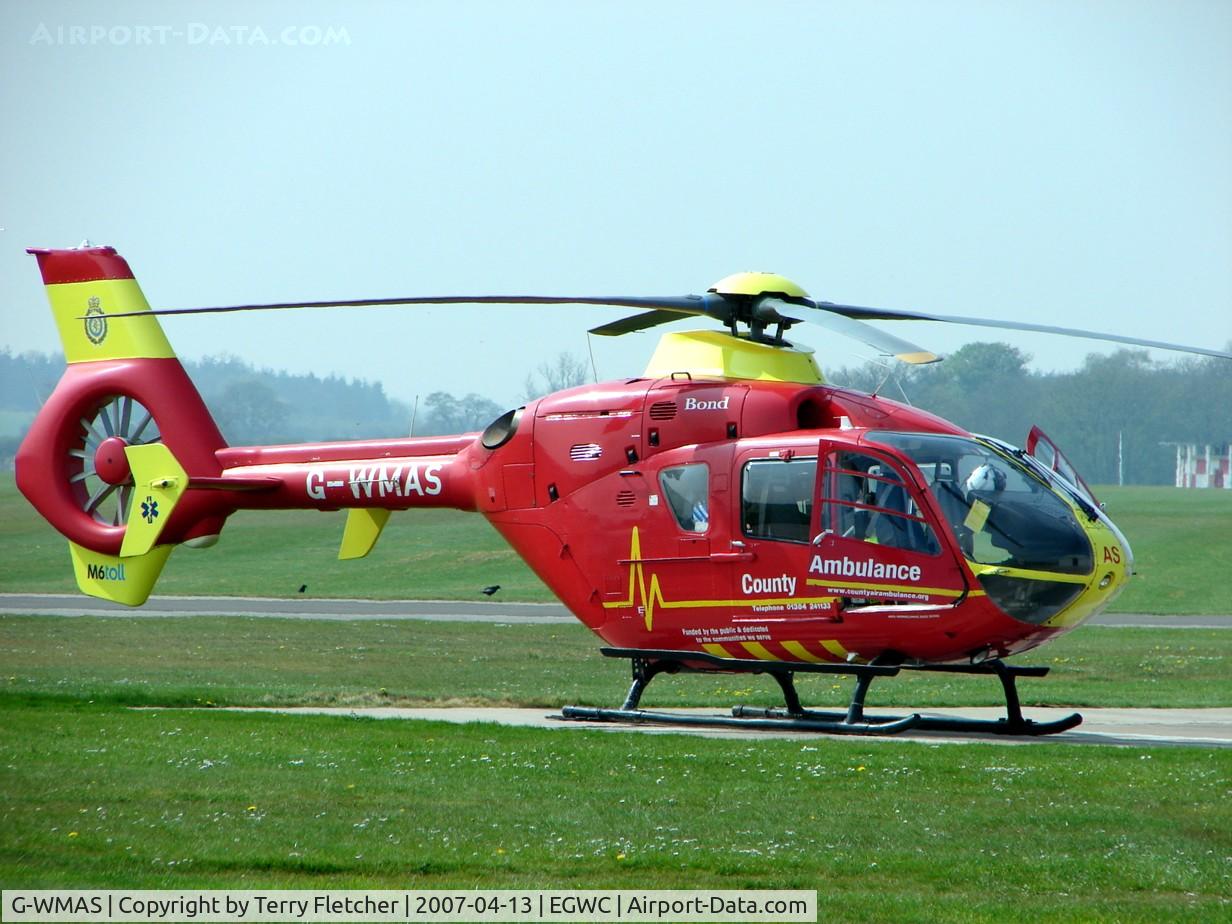 G-WMAS, 2001 Eurocopter EC-135T-2 C/N 0174, EC135 at Cosford