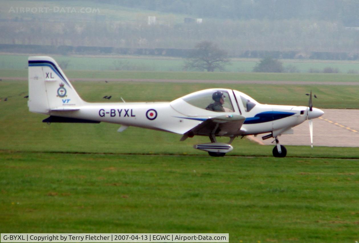 G-BYXL, 2001 Grob G-115E Tutor T1 C/N 82172/E, Grob Trainer at RAF Cosford