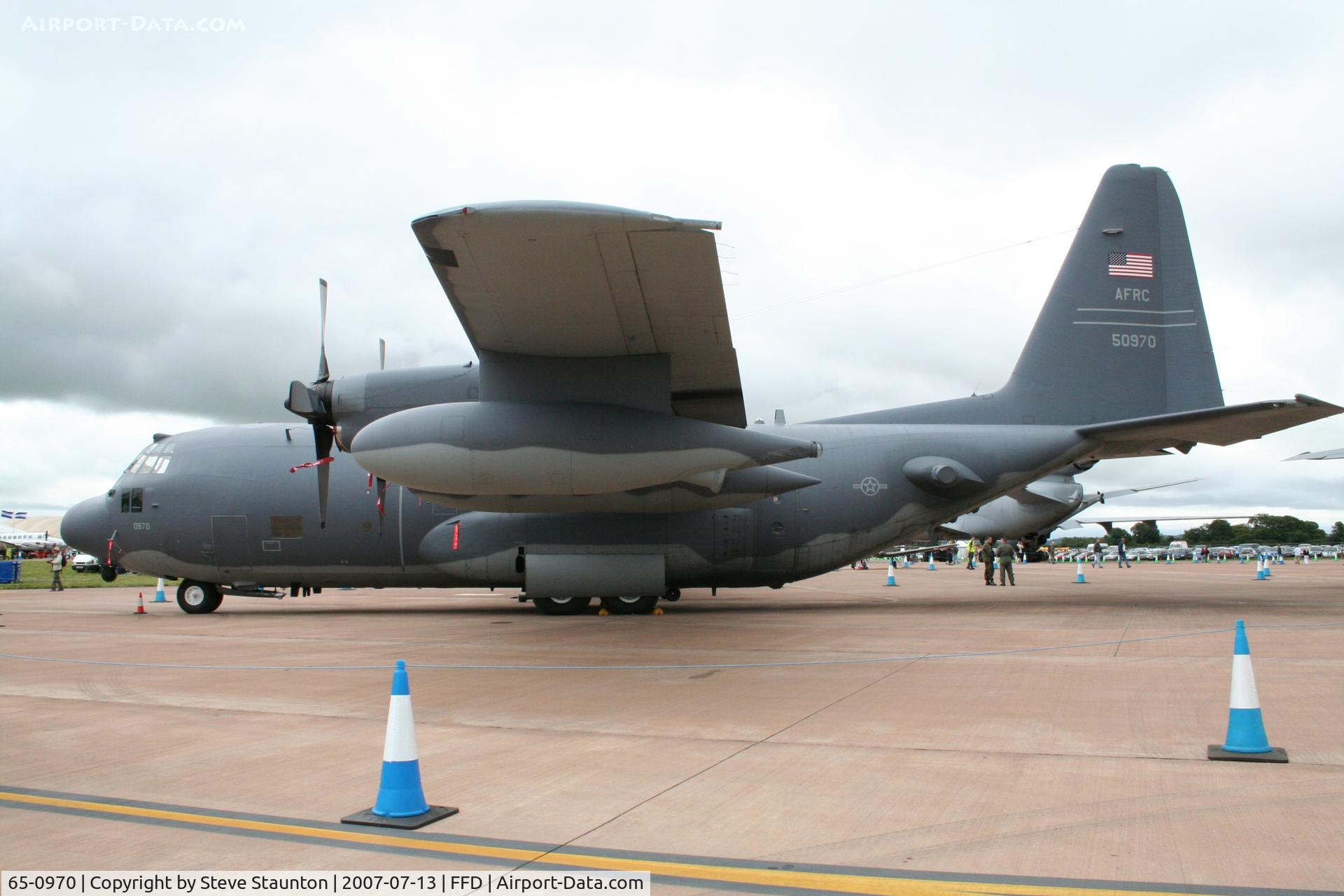 65-0970, 1965 Lockheed HC-130P Hercules C/N 382-4112, Royal International Air Tattoo 2007