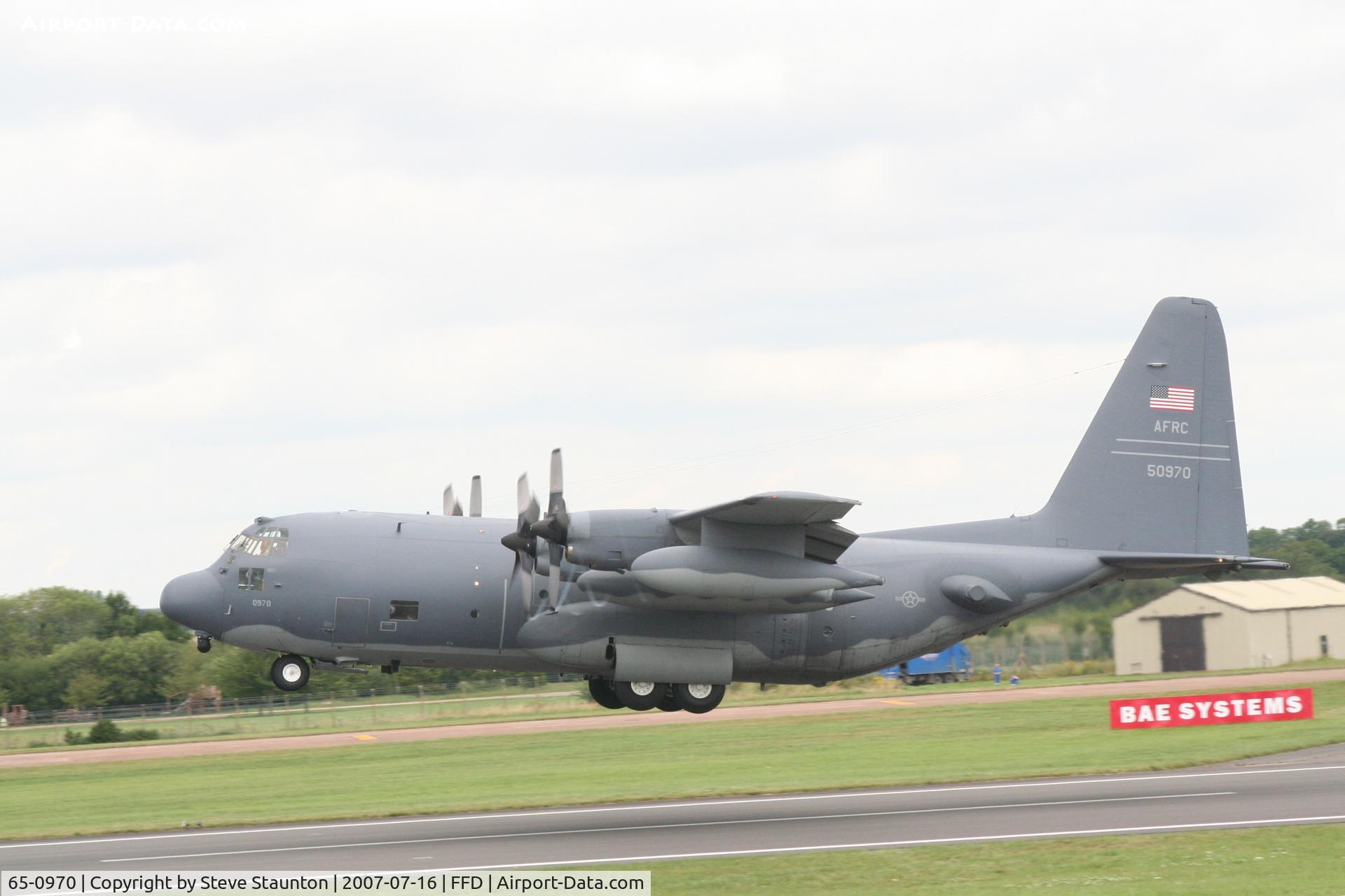 65-0970, 1965 Lockheed HC-130P Hercules C/N 382-4112, Royal International Air Tattoo 2007