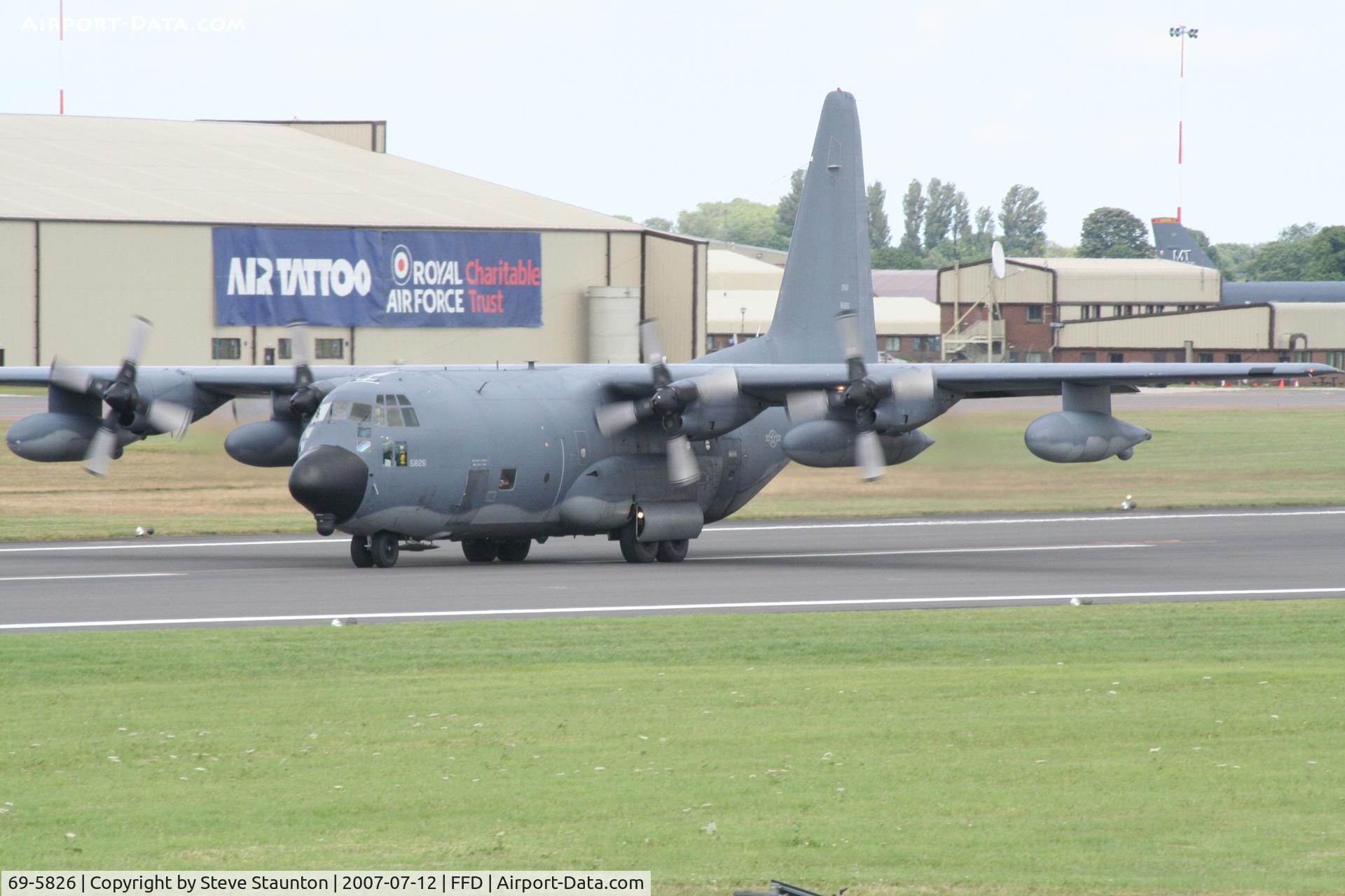 69-5826, 1969 Lockheed MC-130P Combat Shadow C/N 382-4375, Royal International Air Tattoo 2007