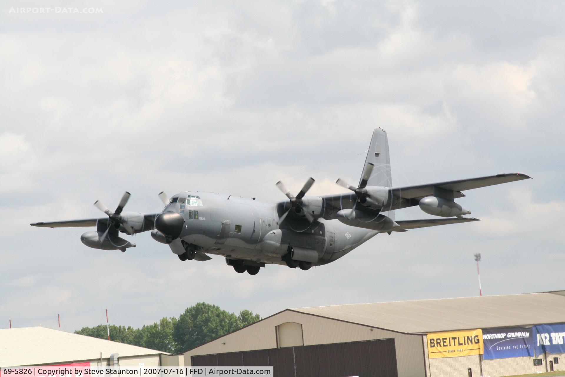 69-5826, 1969 Lockheed MC-130P Combat Shadow C/N 382-4375, Royal International Air Tattoo 2007