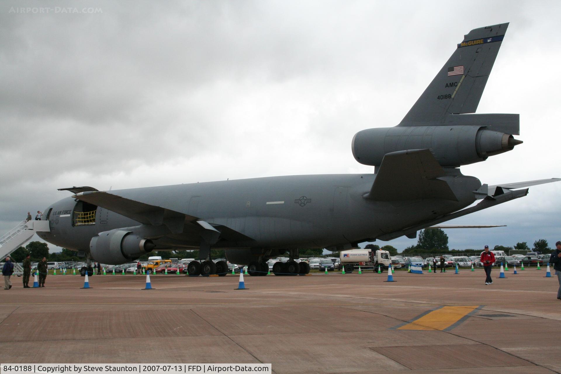 84-0188, 1984 McDonnell Douglas KC-10A Extender C/N 48227, Royal International Air Tattoo 2007