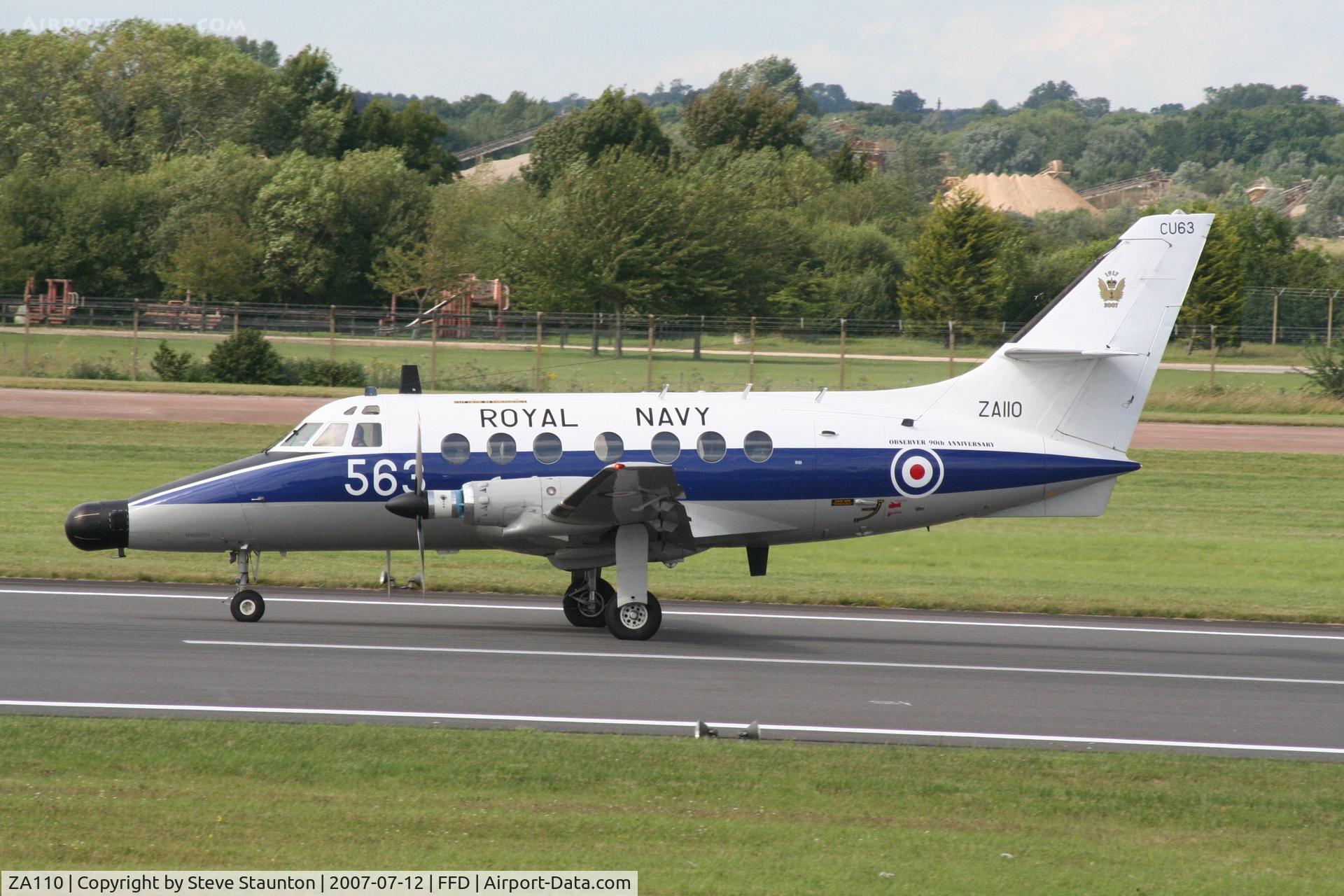 ZA110, 1971 Scottish Aviation HP-137 Jetstream T.2 C/N 248, Royal International Air Tattoo 2007