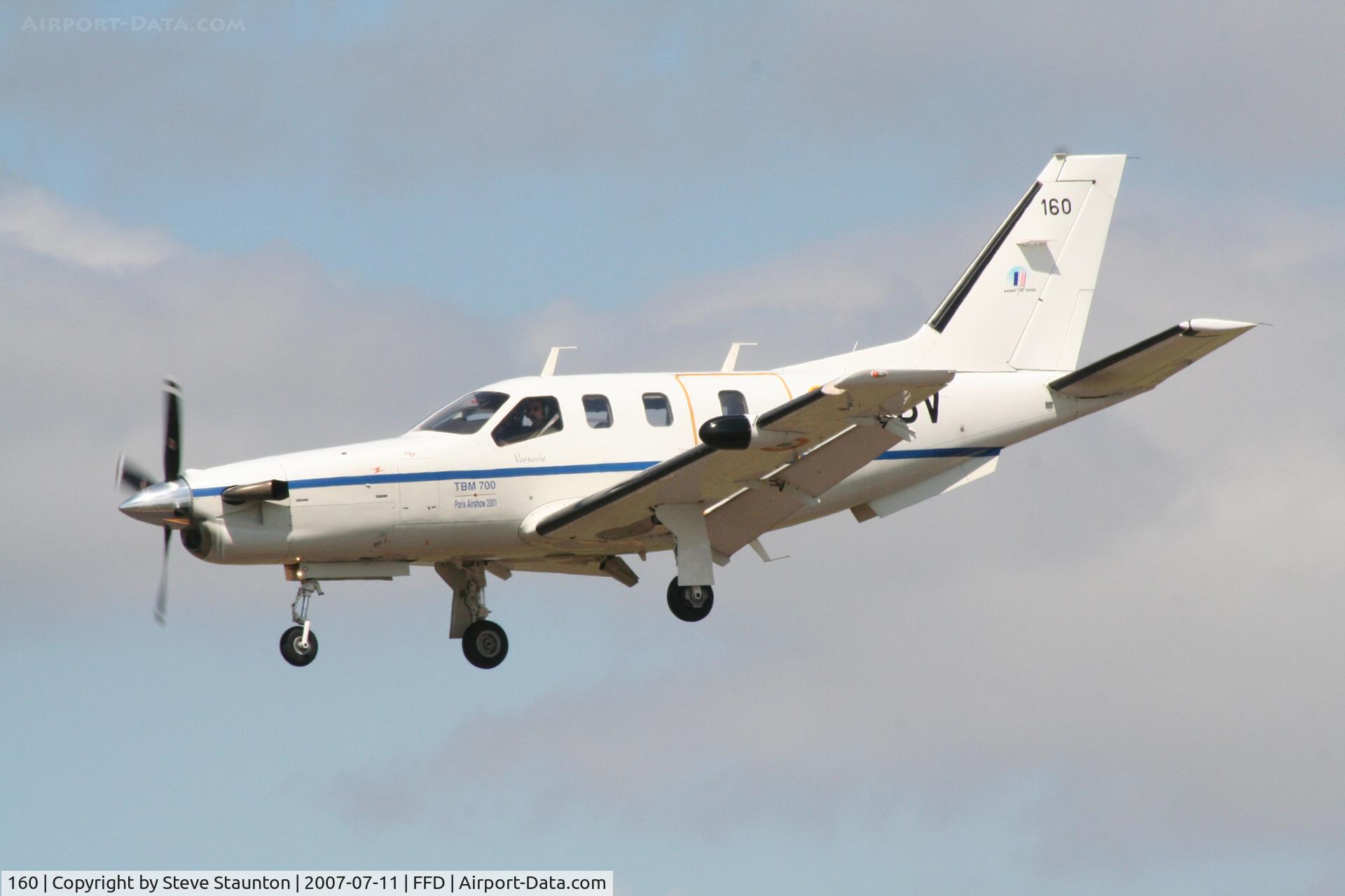 160, 2000 Socata TBM-700 C/N 160, Royal International Air Tattoo 2007