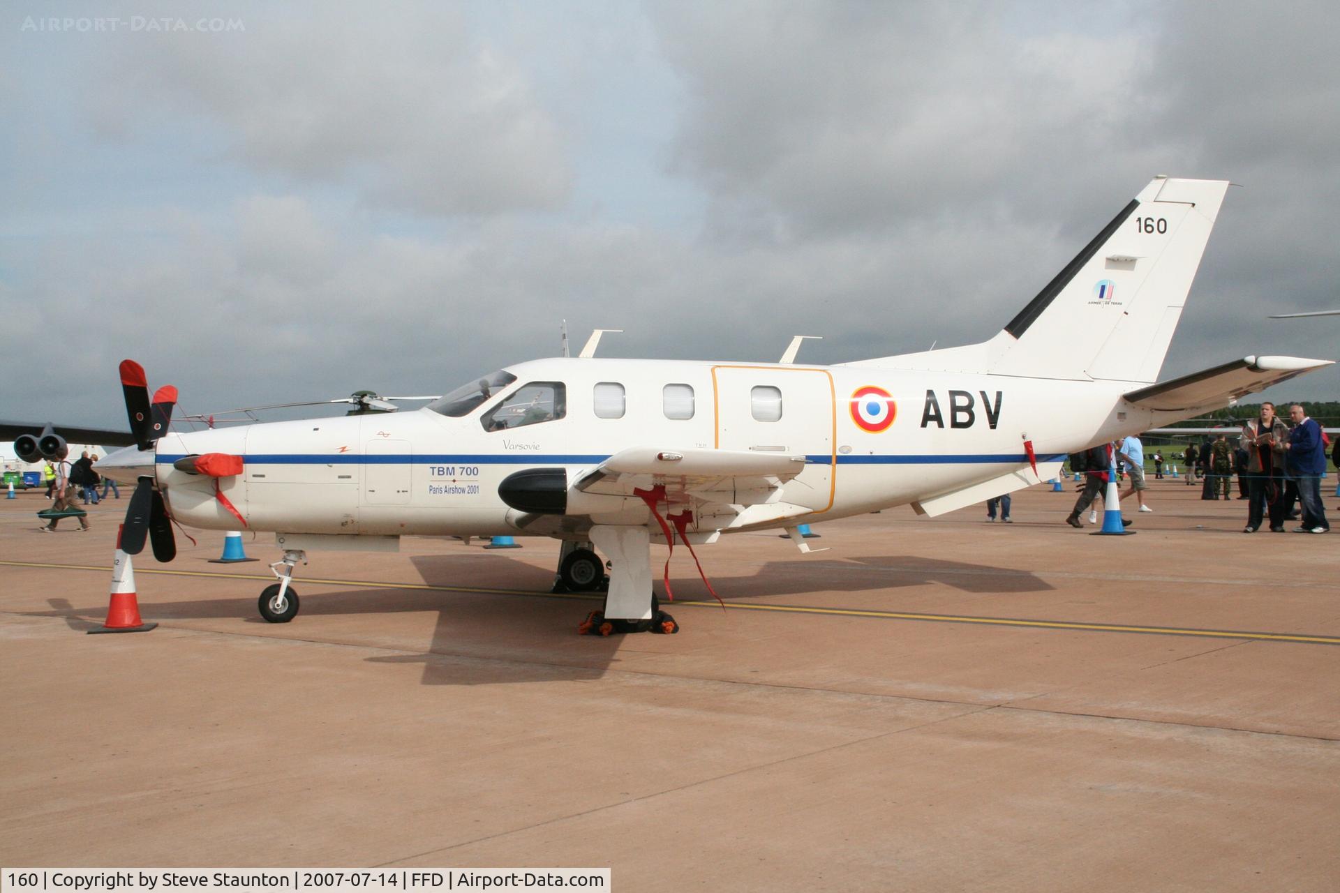 160, 2000 Socata TBM-700 C/N 160, Royal International Air Tattoo 2007