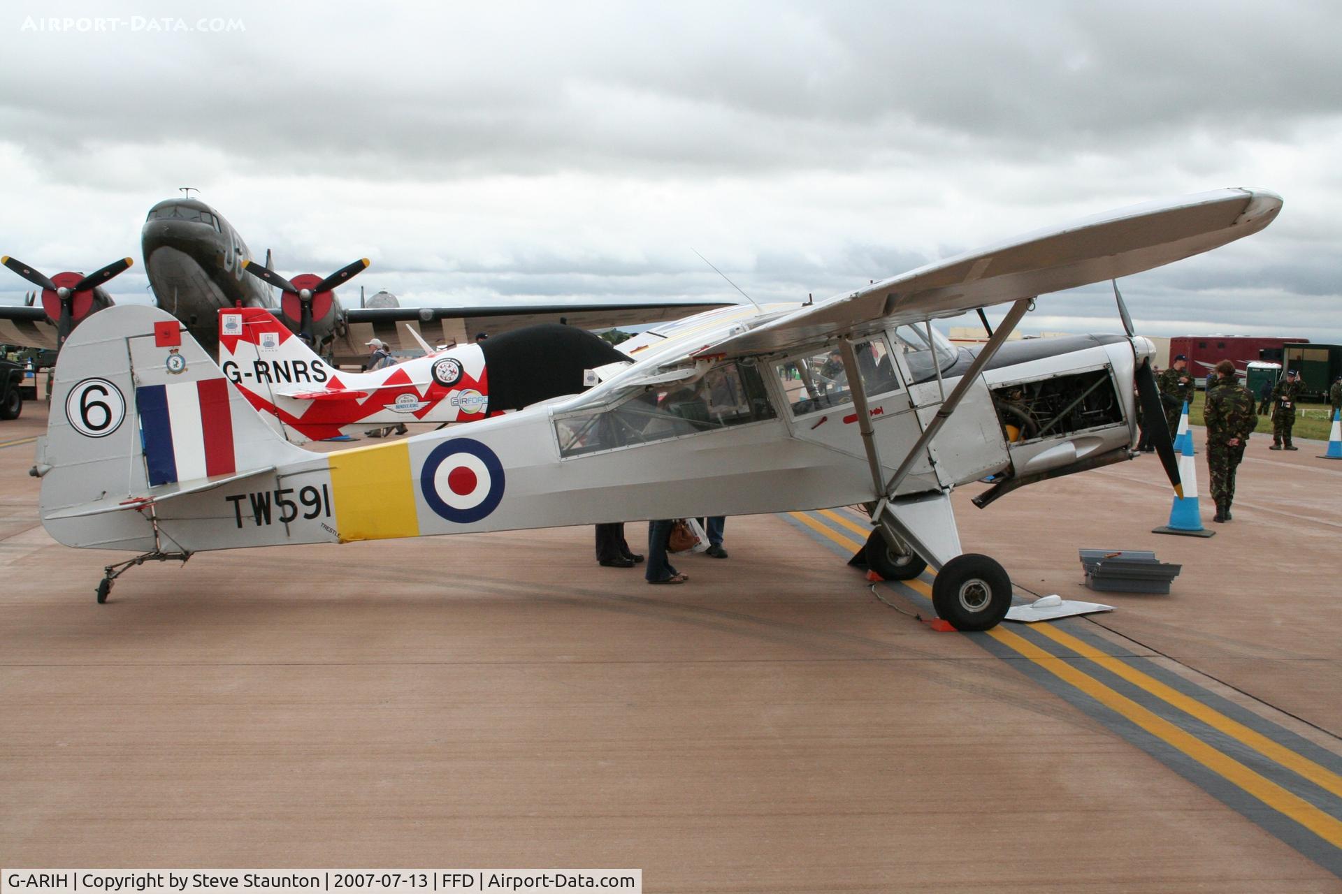 G-ARIH, 1946 Auster 6A Tugmaster C/N 2463, Royal International Air Tattoo 2007