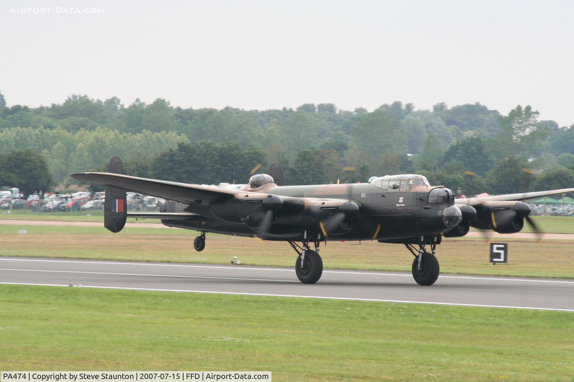 PA474, 1945 Avro 683 Lancaster B1 C/N VACH0052/D2973, Royal International Air Tattoo 2007