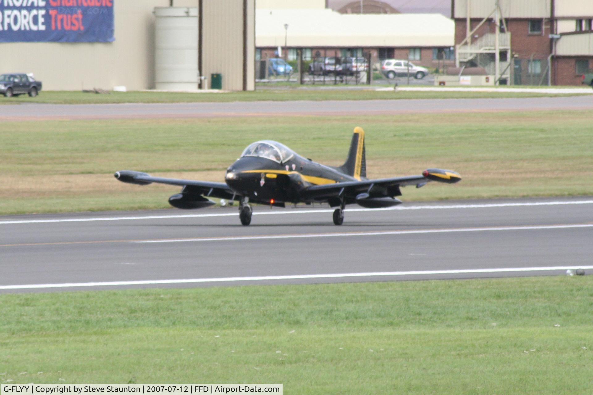 G-FLYY, 1969 BAC 167 Strikemaster Mk.80 C/N EEP/JP/163, Royal International Air Tattoo 2007