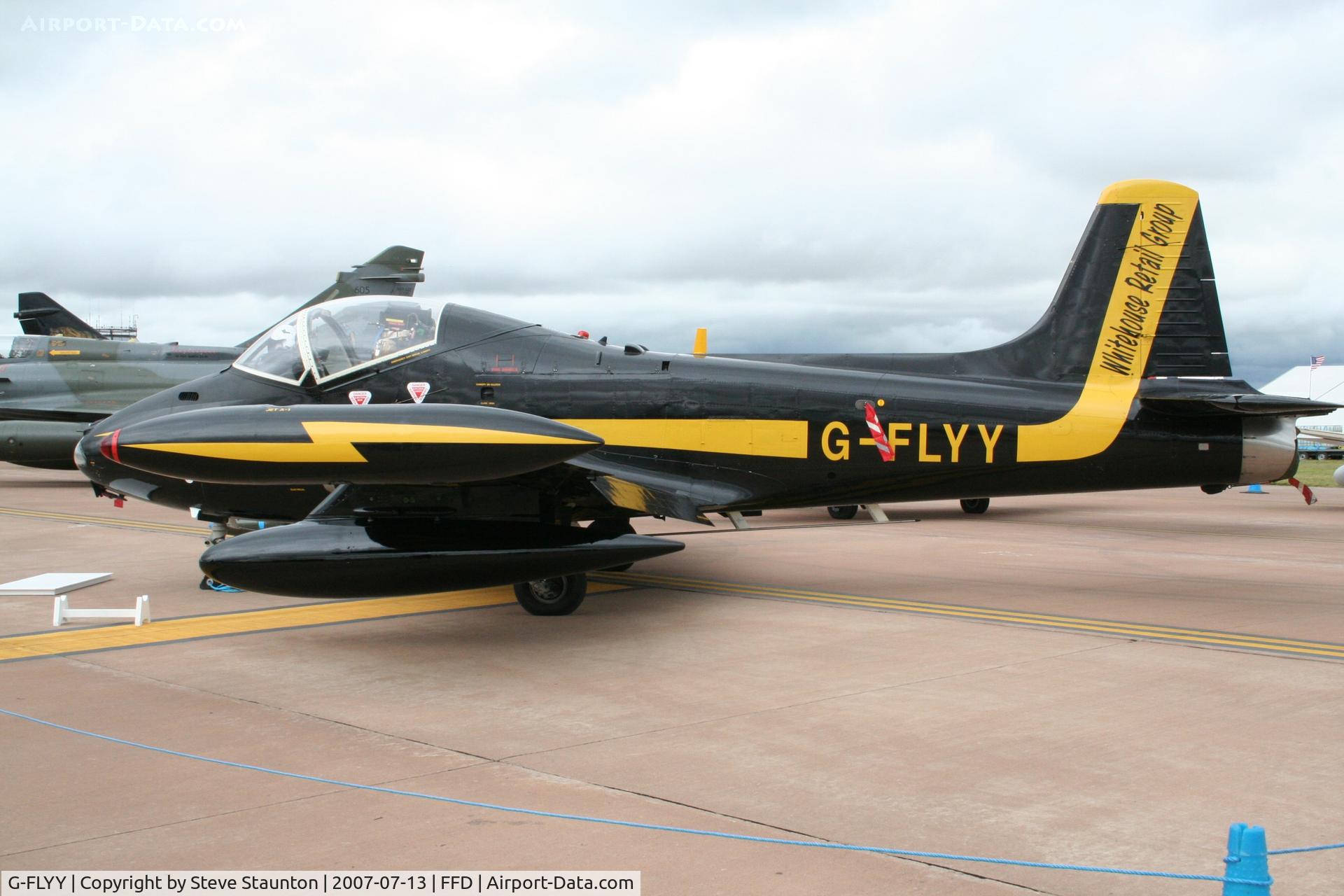 G-FLYY, 1969 BAC 167 Strikemaster Mk.80 C/N EEP/JP/163, Royal International Air Tattoo 2007