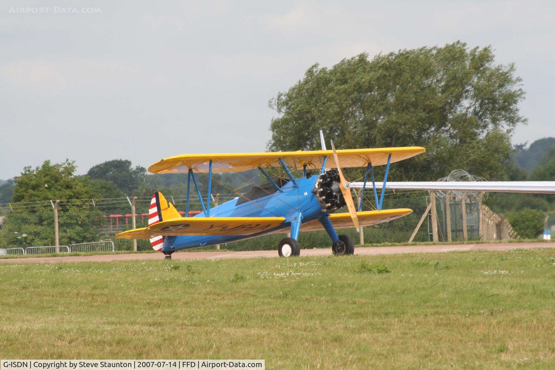 G-ISDN, 1941 Boeing N2S-3 Kaydet C/N 75-1263, Royal International Air Tattoo 2007