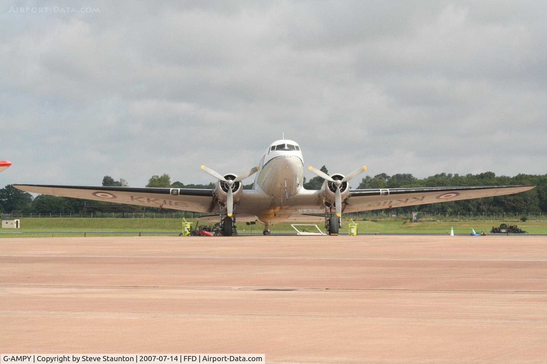 G-AMPY, 1944 Douglas C-47B-15-DK Dakota 4 C/N 26569, Royal International Air Tattoo 2007