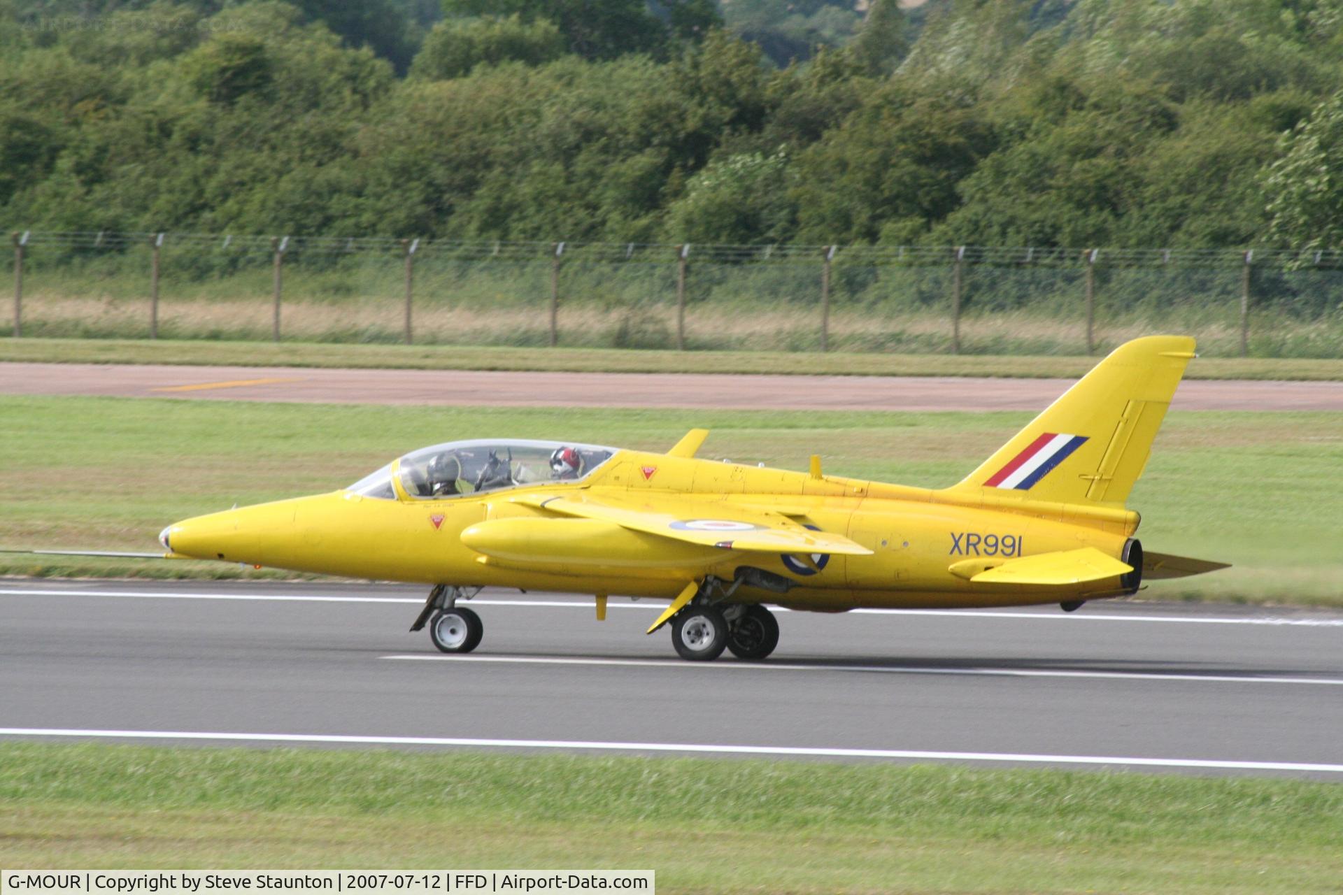 G-MOUR, 1964 Hawker Siddeley Gnat T.1 C/N FL596, Royal International Air Tattoo 2007