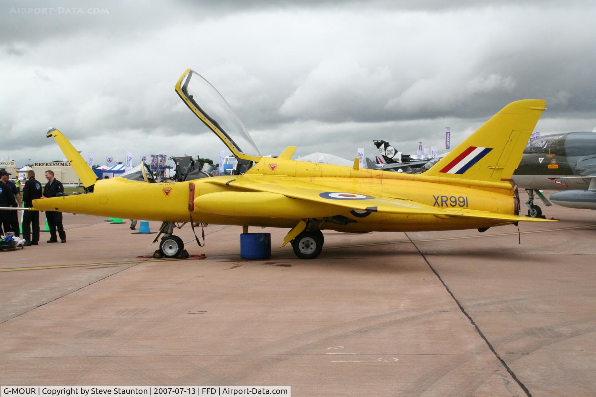 G-MOUR, 1964 Hawker Siddeley Gnat T.1 C/N FL596, Royal International Air Tattoo 2007