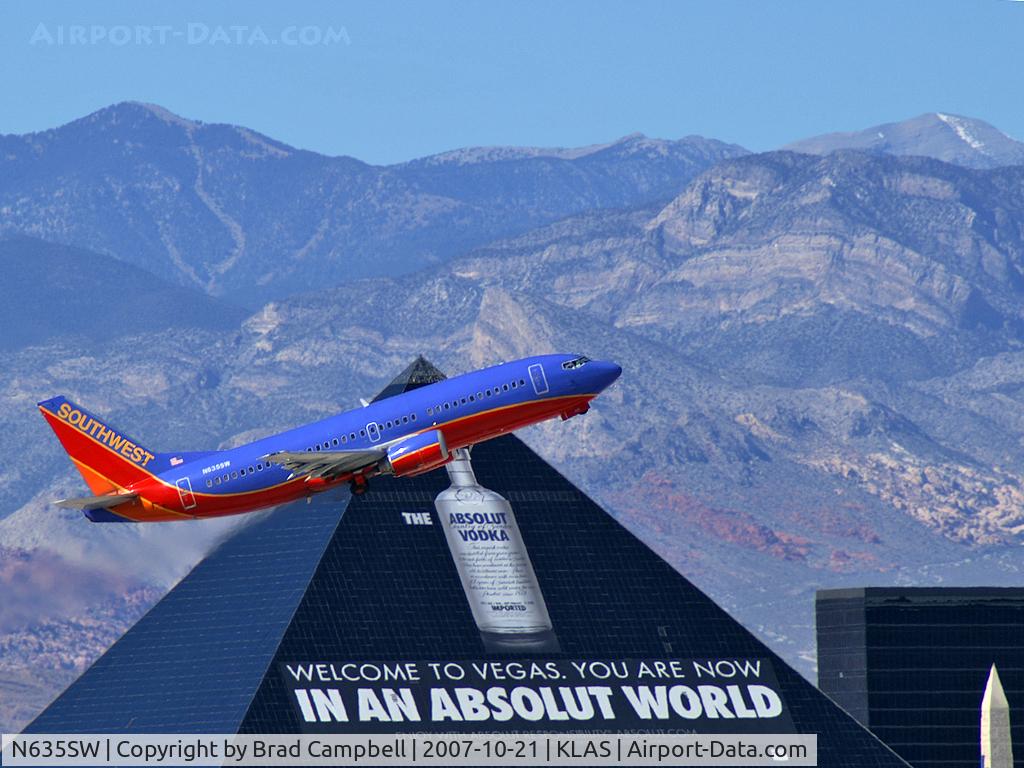 N635SW, 1996 Boeing 737-3H4 C/N 27708, Southwest Airlines / 1996 Boeing 737-3H4