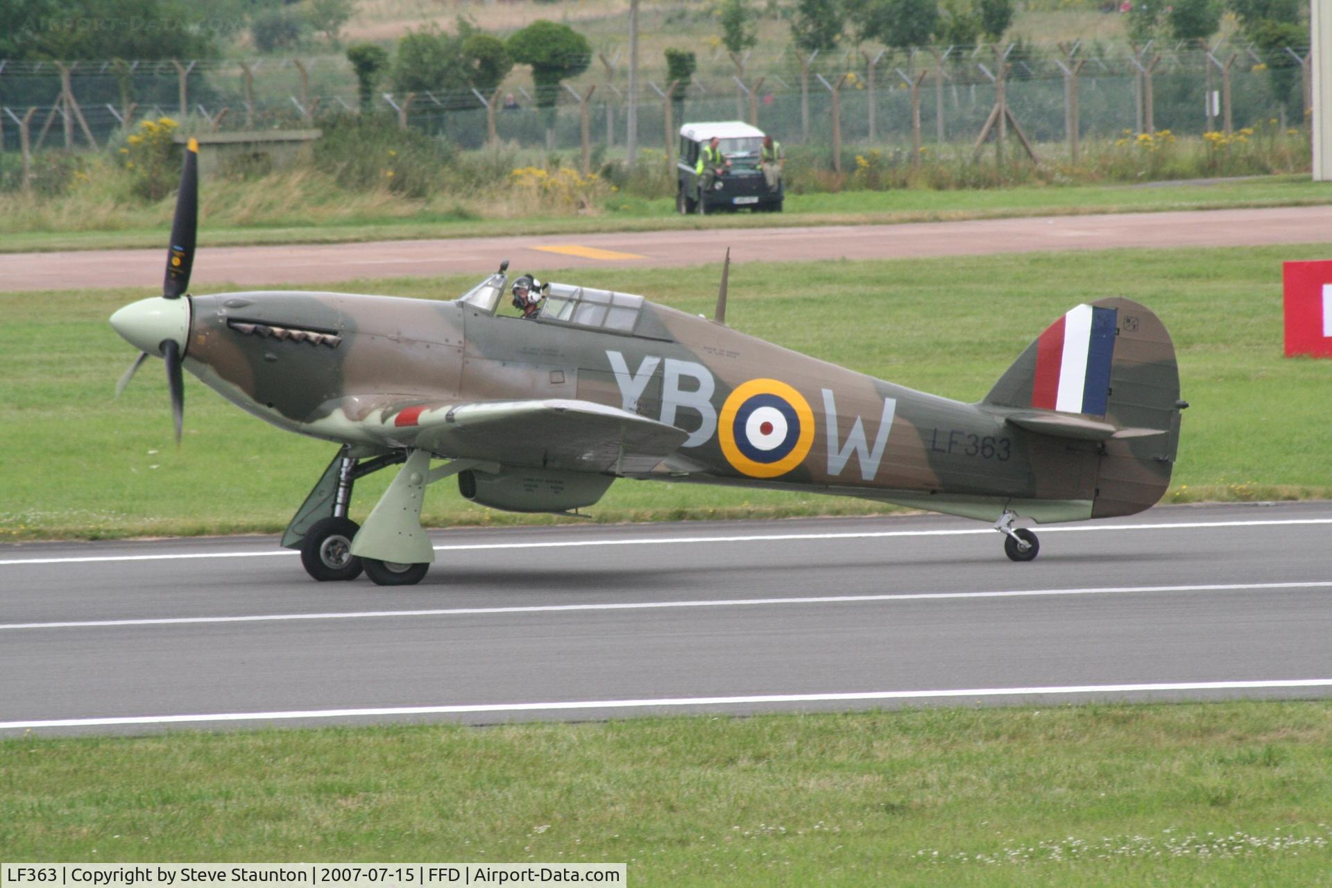 LF363, 1944 Hawker Hurricane IIC C/N 41H/469290, Royal International Air Tattoo 2007