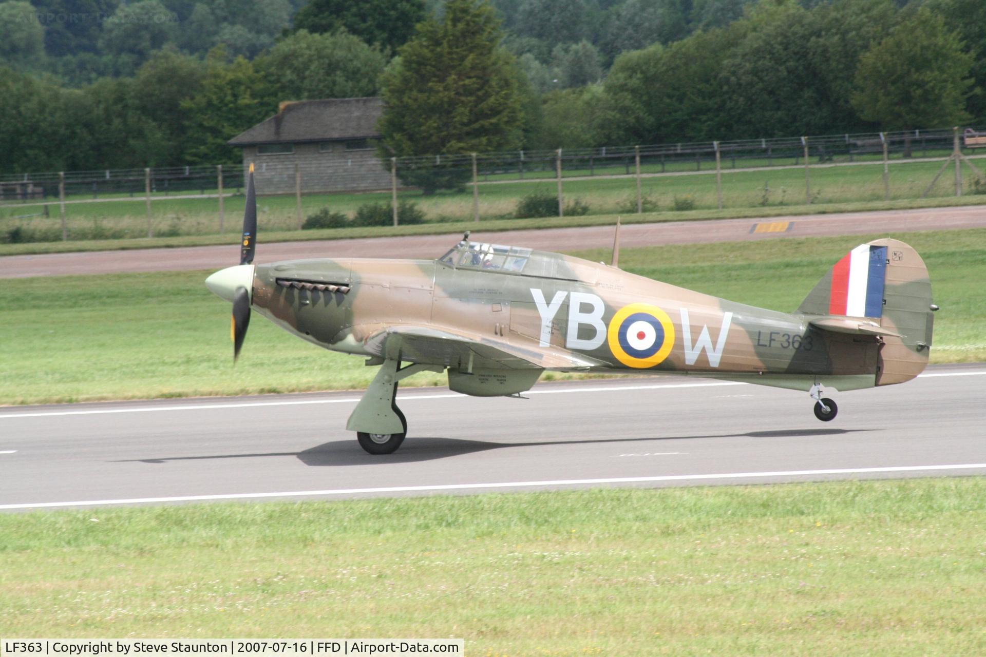 LF363, 1944 Hawker Hurricane IIC C/N 41H/469290, Royal International Air Tattoo 2007