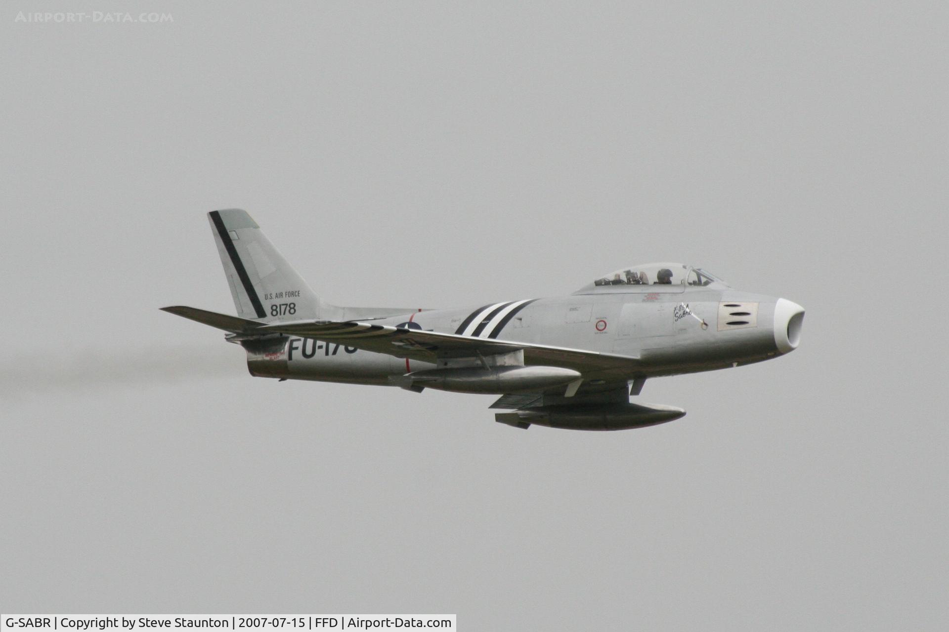 G-SABR, 1948 North American F-86A Sabre C/N 151-083 (151-43547), Royal International Air Tattoo 2007