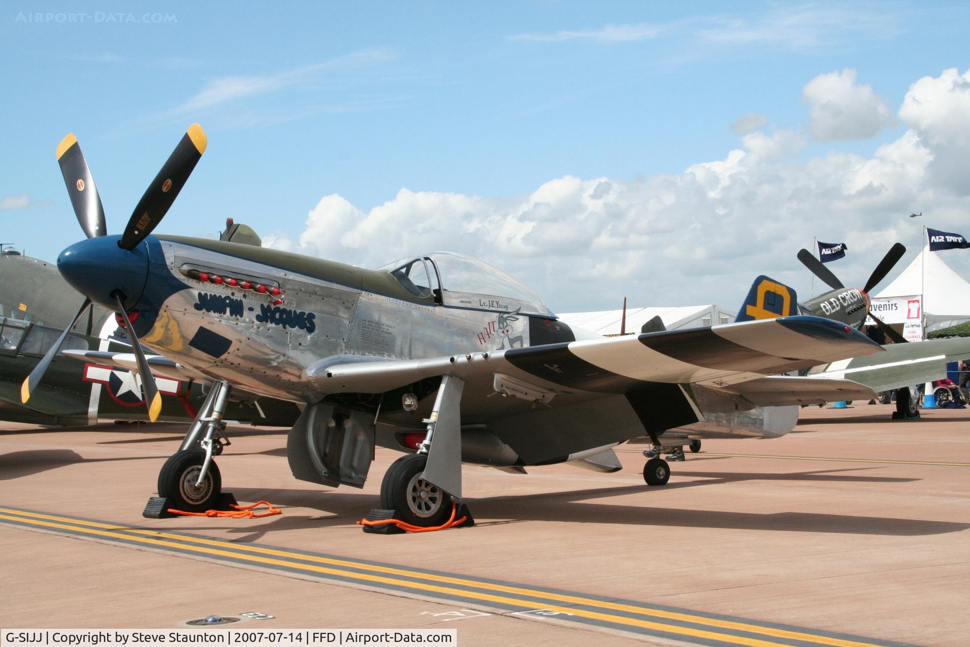G-SIJJ, 1944 North American P-51D Mustang C/N 122-31894 (44-72035), Royal International Air Tattoo 2007