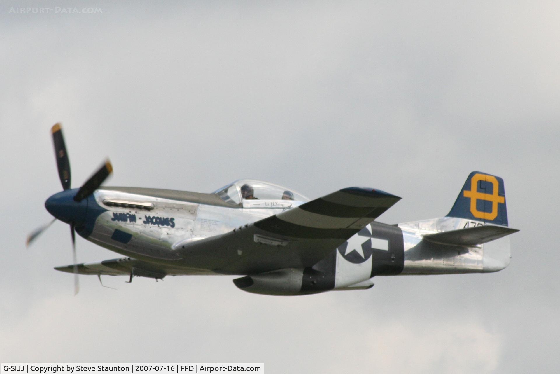 G-SIJJ, 1944 North American P-51D Mustang C/N 122-31894 (44-72035), Royal International Air Tattoo 2007
