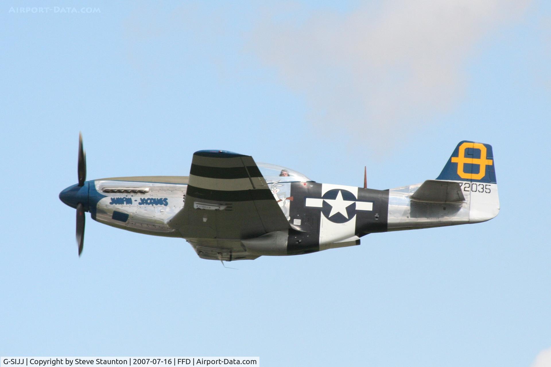 G-SIJJ, 1944 North American P-51D Mustang C/N 122-31894 (44-72035), Royal International Air Tattoo 2007