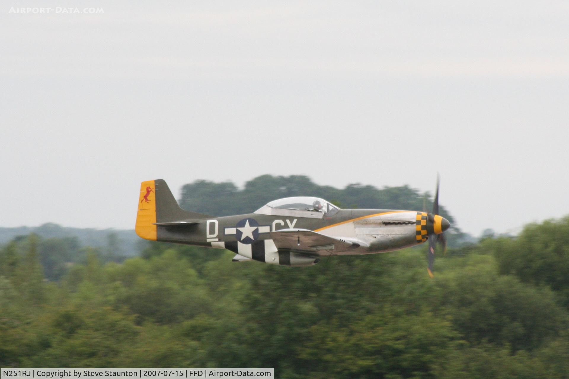 N251RJ, 1944 North American TF-51D Mustang C/N 124-44703, Royal International Air Tattoo 2007