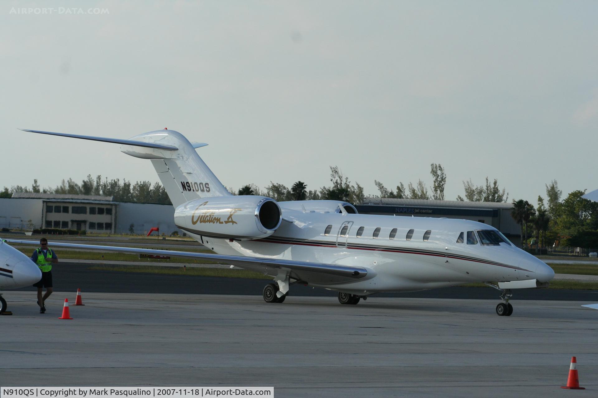 N910QS, 2000 Cessna 750 Citation X C/N 750-0110, Cessna 750