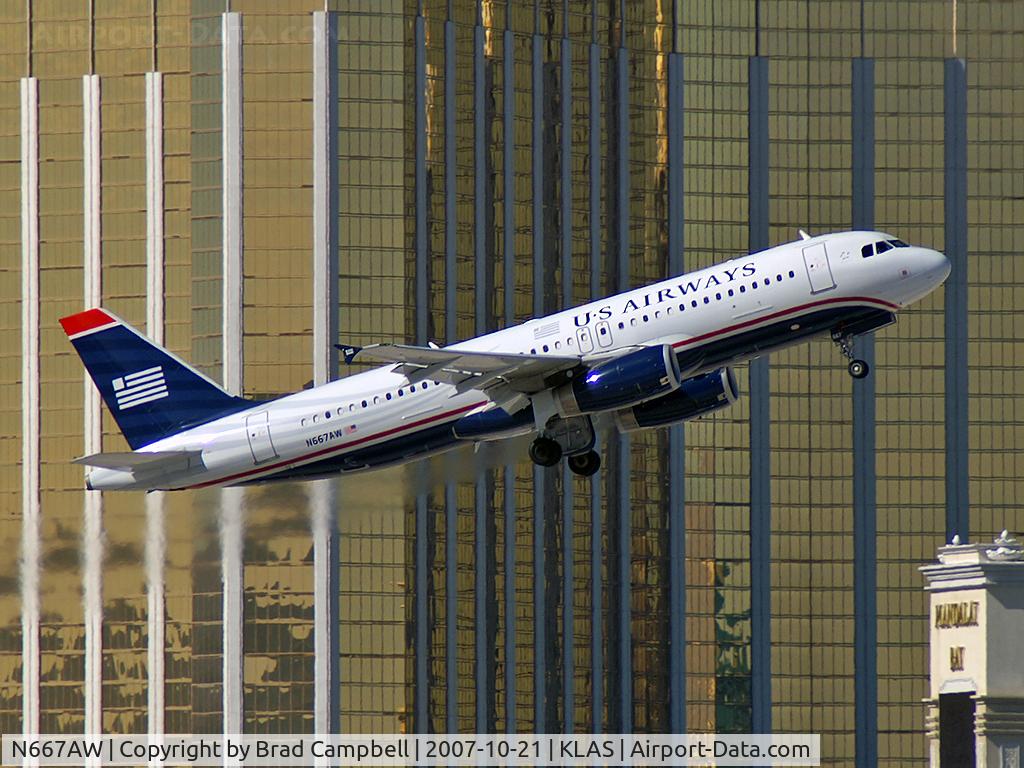 N667AW, 2002 Airbus A320-232 C/N 1710, US Airways / 2002 Airbus Industrie A320-232