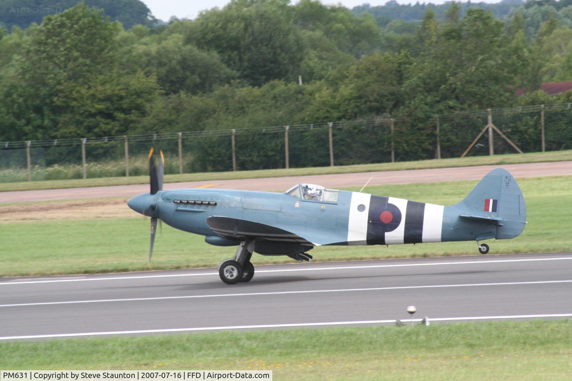 PM631, 1945 Supermarine 389 Spitfire PR.XIX C/N 6S/683528, Royal International Air Tattoo 2007
