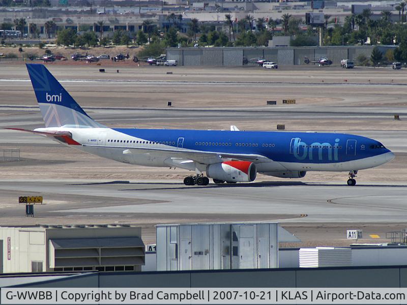 G-WWBB, 2001 Airbus A330-243 C/N 404, BMI / 2001 Airbus Industrie AIRBUS A330-243