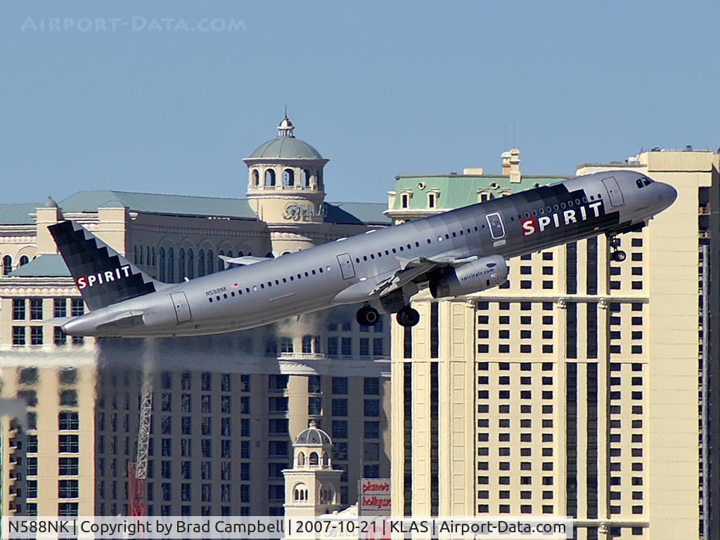 N588NK, 2005 Airbus A321-231 C/N 2590, Spirit Airlines / 2005 Airbus A321-231