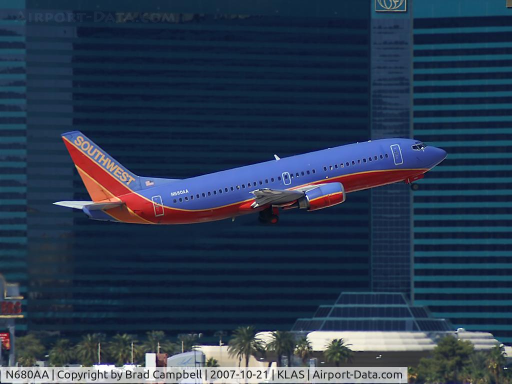 N680AA, 1986 Boeing 737-3A4 C/N 23505, Southwest Airlines / 1986 Boeing 737-3A4