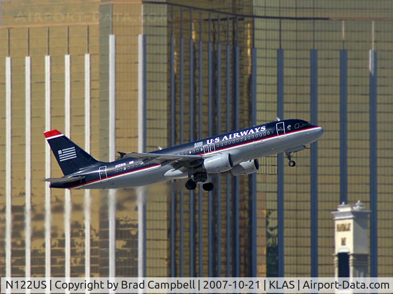 N122US, 2000 Airbus A320-214 C/N 1298, US Airways / 2000 Airbus Industrie A320-214