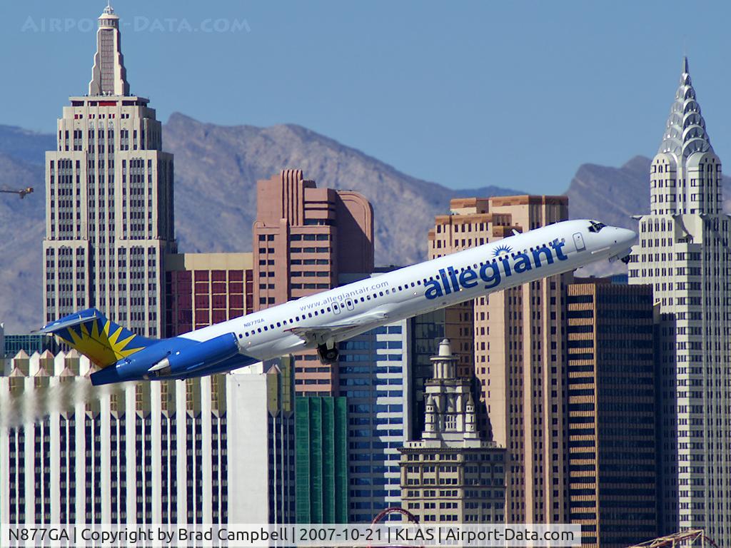 N877GA, 1994 McDonnell Douglas MD-83 (DC-9-83) C/N 53467, Allegiant Air / 1994 McDonnell Douglas DC-9-83 (MD-83)