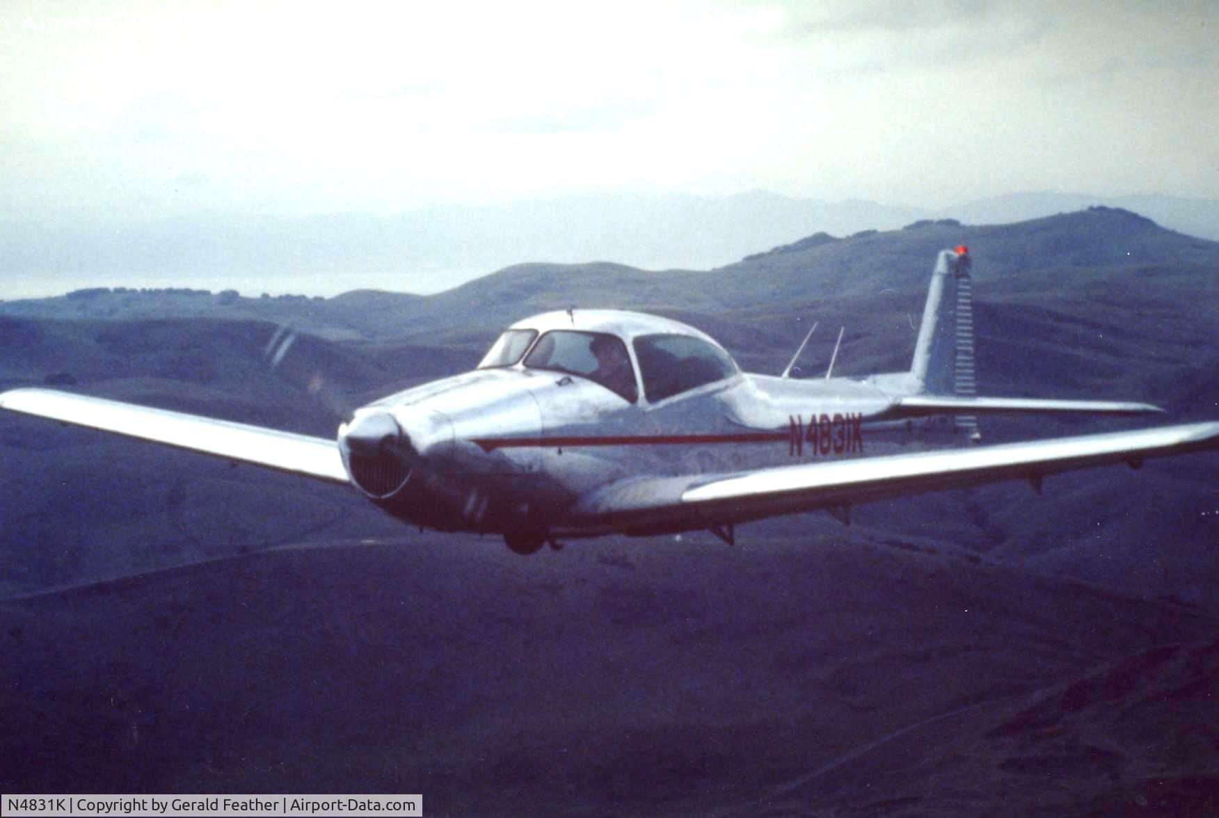 N4831K, 1949 Ryan Navion A C/N NAV-4-1831, Mountain flying