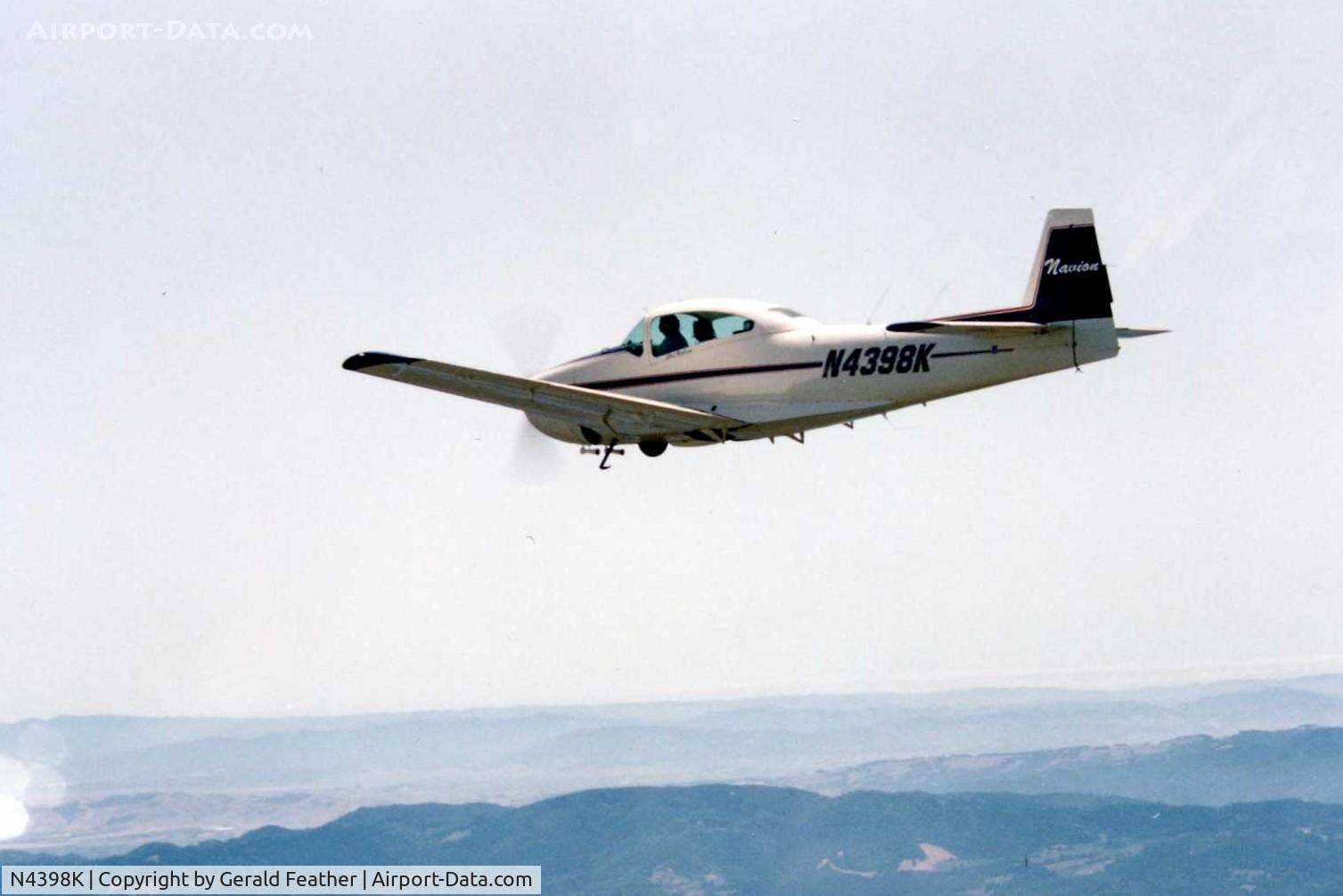 N4398K, 1948 Ryan Navion C/N NAV-4-1398, Somewhere over the Rockies