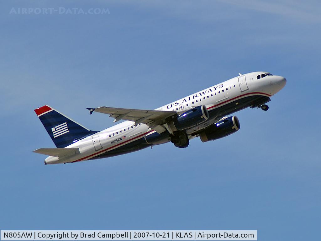 N805AW, 1999 Airbus A319-132 C/N 1049, US Airways / 1999 Airbus Industrie A319-132