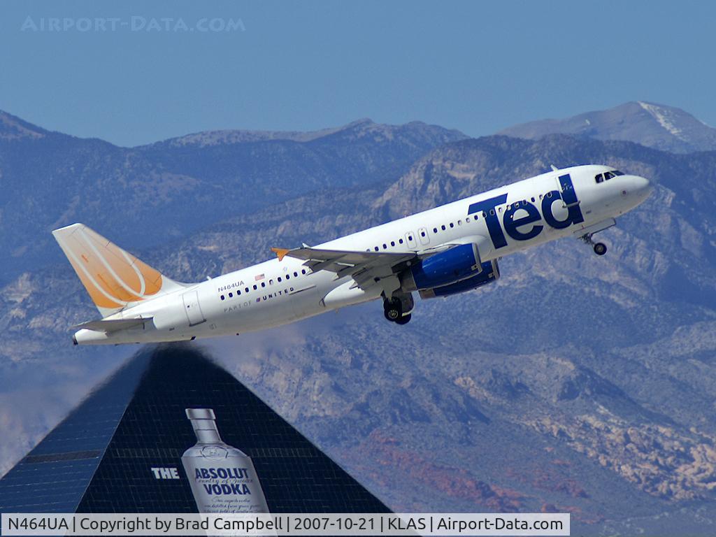 N464UA, 2000 Airbus A320-232 C/N 1290, Ted Airlines / 2000 Airbus Industrie A320-232