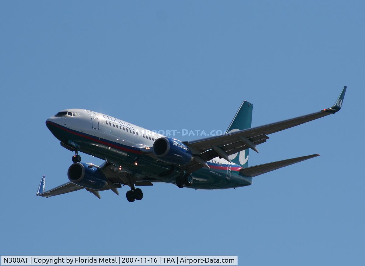 N300AT, 2006 Boeing 737-7BD C/N 33923, Air Tran