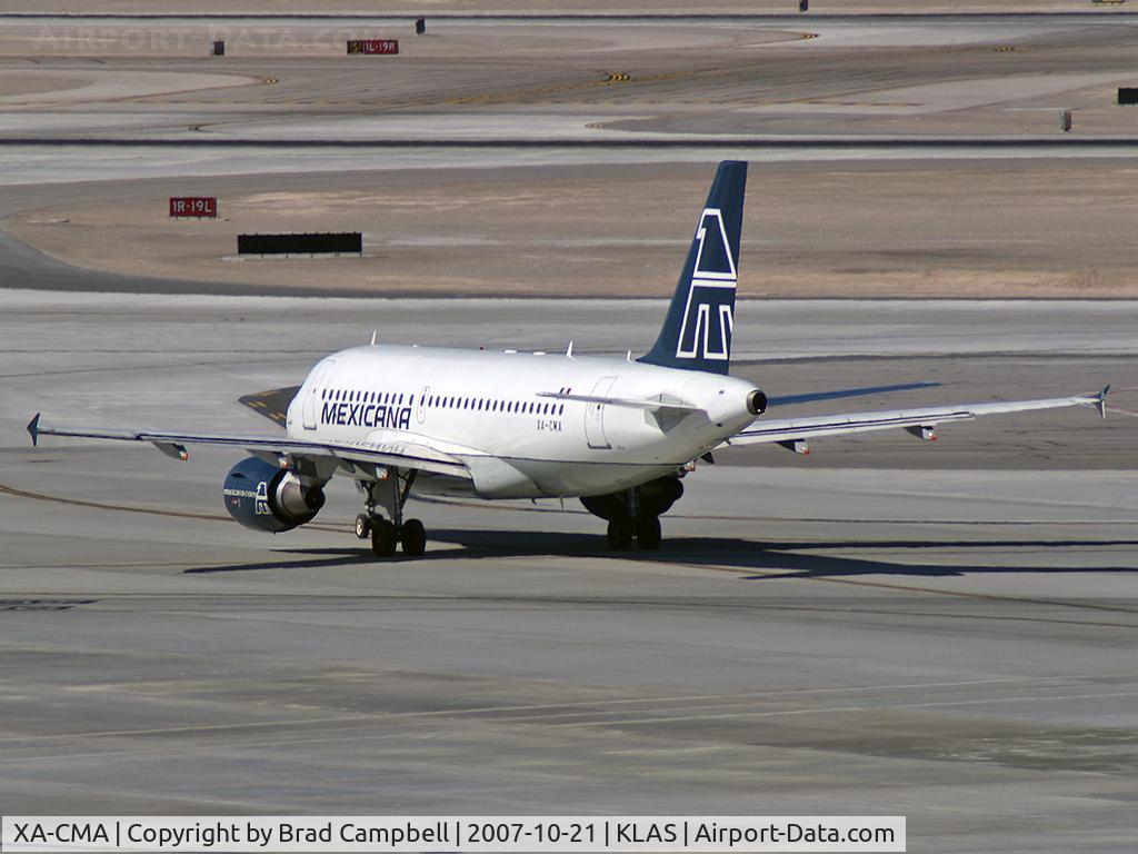 XA-CMA, 2003 Airbus A319-112 C/N 2066, Mexicana / Airbus Industrie A319-112