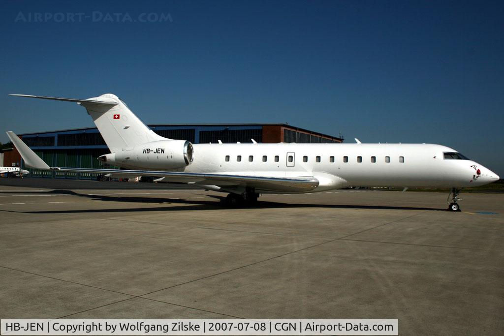 HB-JEN, 1999 Bombardier BD-700-1A10 Global Express C/N 9015, visitor